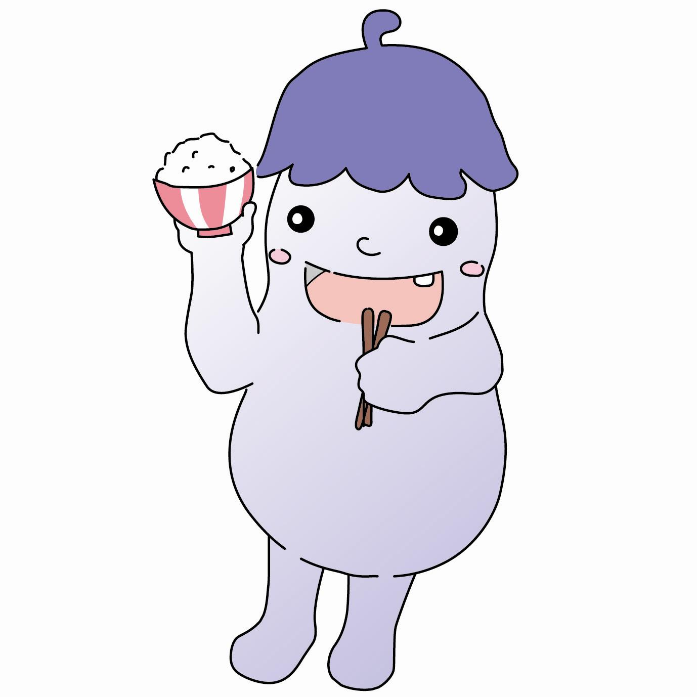 松戸市食育シンボルキャラクター「ぱくちゃん」の画像