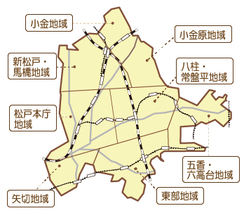 松戸市地図