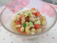 大豆サラダの完成写真