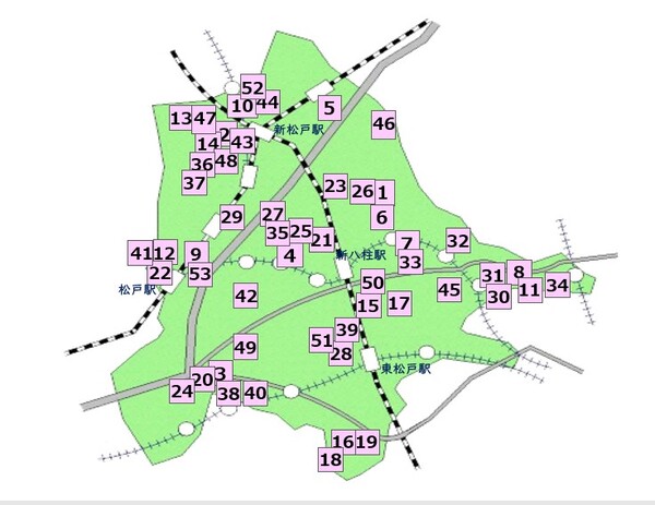 子ども食堂の地図