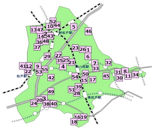 子ども食堂の地図