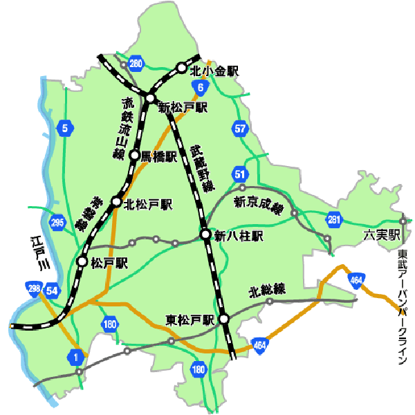 道路管理区分の画像