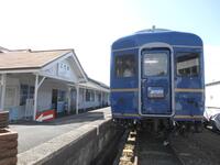 小坂鉄道レールパーク見学の様子