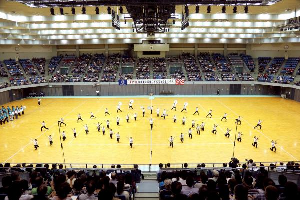 東関東マーチングコンテスト　和名ヶ谷中学校写真