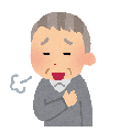 安心する男性のイラスト