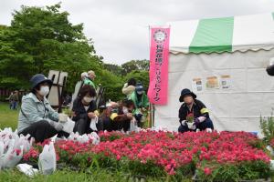 緑と花のフェスティバル2022の花壇の写真