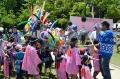 「第42回松戸市こども祭り」お神輿画像