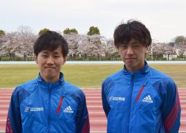 田口選手と田代選手の写真