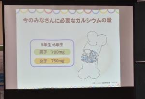 小学生に必要なカルシウム量