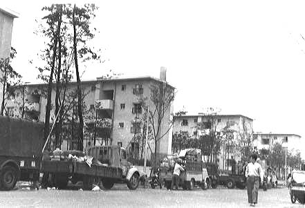 昭和35年4月、常盤平団地の入居開始