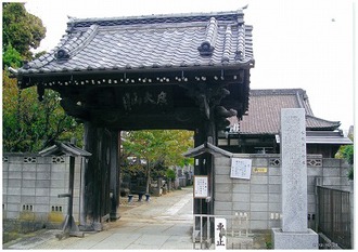 松龍寺400年　葵の将軍御成門の写真