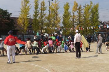 古ヶ崎小のイベント風景