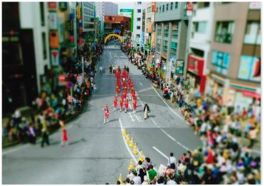 松戸祭りのパレード