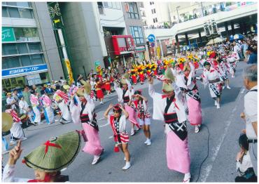 第42回　松戸まつり　阿波踊り」