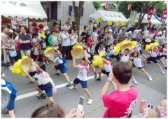 新松戸まつり　子供花笠おどり