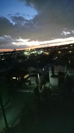 冬になると綺麗に富士山や都内の夜景が見えます