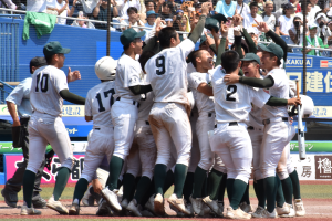 甲子園出場を決めた専松野球部