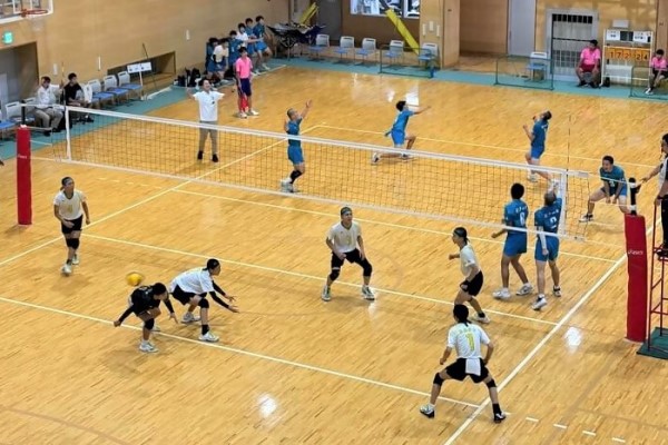 試合前の様子