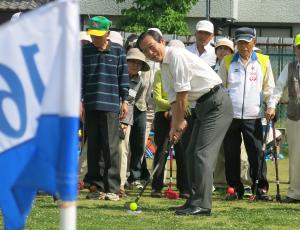平成27年度グラウンド・ゴルフ協会　春季市長杯大会