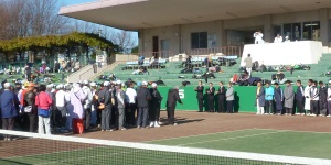 テニス大会の写真