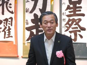 第41回　松戸書道教育連盟展表彰式-1