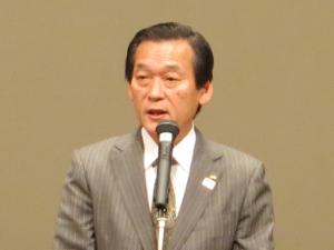 市長挨拶の様子