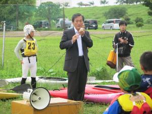 松戸市カヌー協会　第14回カヌー体験研修会