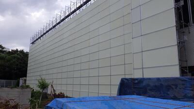 旧庁舎の足場設置・建物内部の解体工事（8/8）